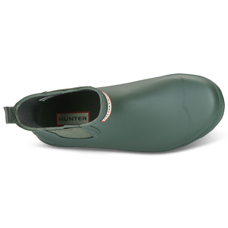 Hunter ORIGINAL CHELSEA BOOT Gr&uuml;ne Damen-Regenstiefel - Gr&ouml;&szlig;e 6