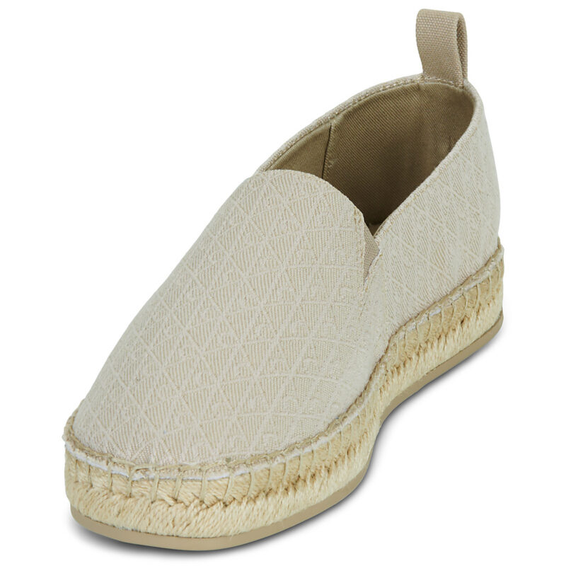 Calvin Klein Jeans OBLIQUE ESPADRILLE AOP Beige Espadrillas Donna - 3