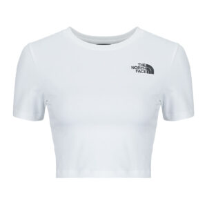 T-shirt  The North Face  S/S Essential Cropped Slim Tee  Bianco -  T-shirt maniche corte Donna