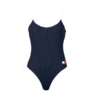 Tommy Hilfiger Rippenbody Marine Body Damen - Gr&ouml;&szlig;e 1