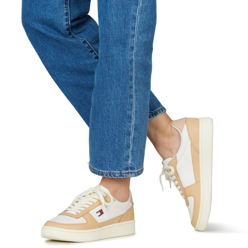Tommy Jeans ARCHIVE '98 RETRO White Women's Low Sneakers - 8