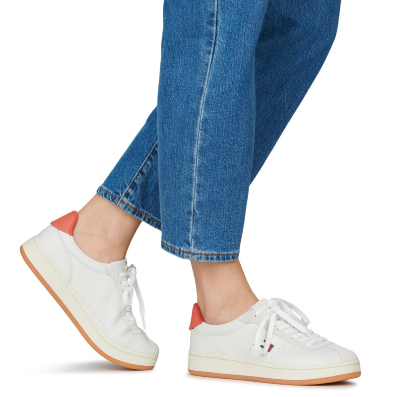Tommy Jeans ARCHIVE '98 UNLINED White Low Top Sneakers Women - 8