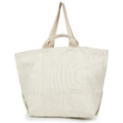 Tommy Jeans TJW WAVE FLAG MED TOTE Beige Women's Shopping Bags - 2
