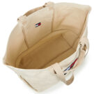 Tommy Jeans TJW WAVE FLAG MED TOTE Beige Women's Shopping Bags - 5