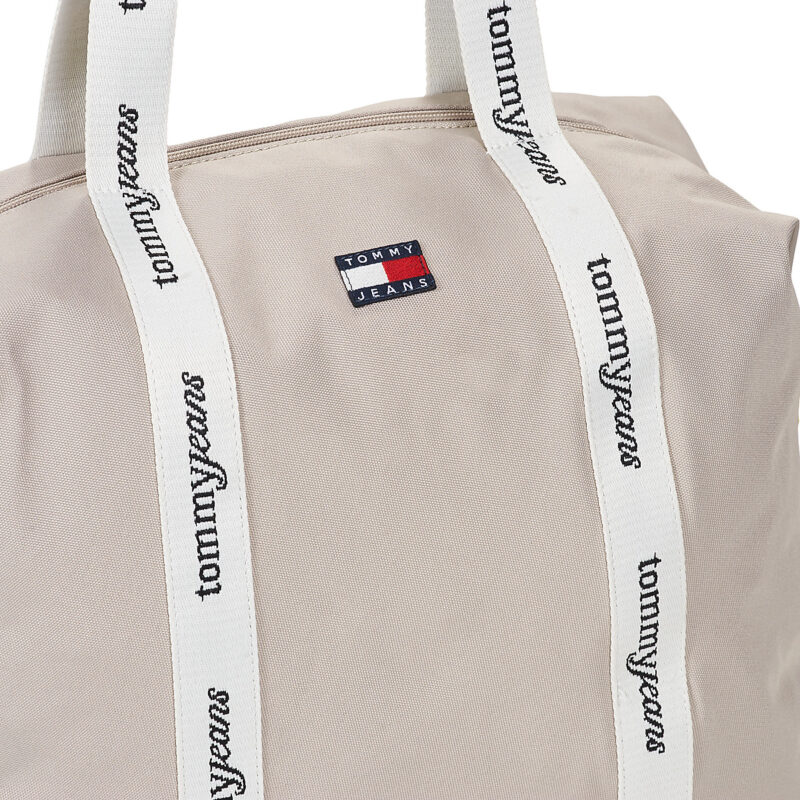 Tommy Jeans TJW ESS DAILY TOTE Beige Borse Shopping Donna - 4