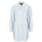 Tommy Jeans TJW LINEN SHIRT DRESS EXT Blue Short Dress Women's Short Dresses - 1