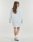 Tommy Jeans TJW LINEN SHIRT DRESS EXT Blue Short Dress Women's Short Dresses - 4