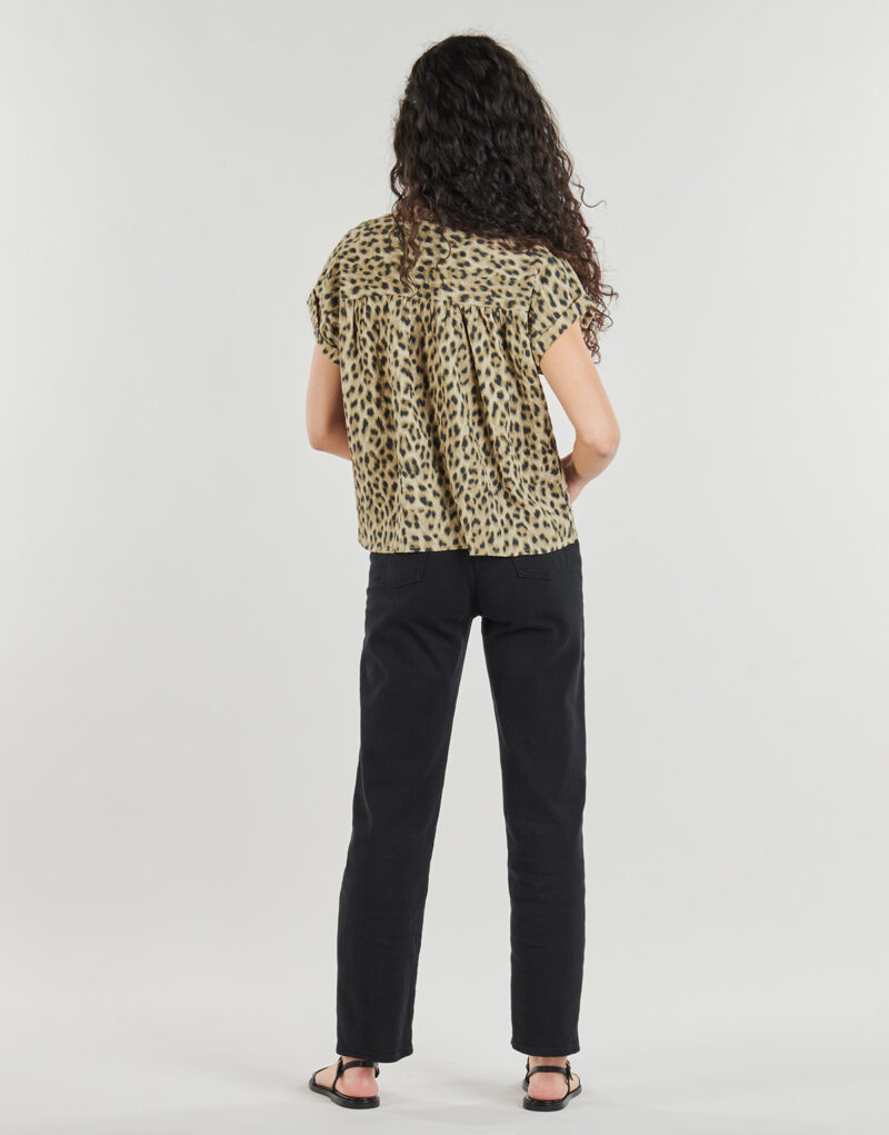 Camicetta Deeluxe CELIANE BL W Marrone Camicette Donna - 4