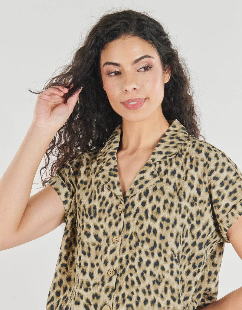 Camicetta Deeluxe CELIANE BL W Marrone Camicette Donna - 5
