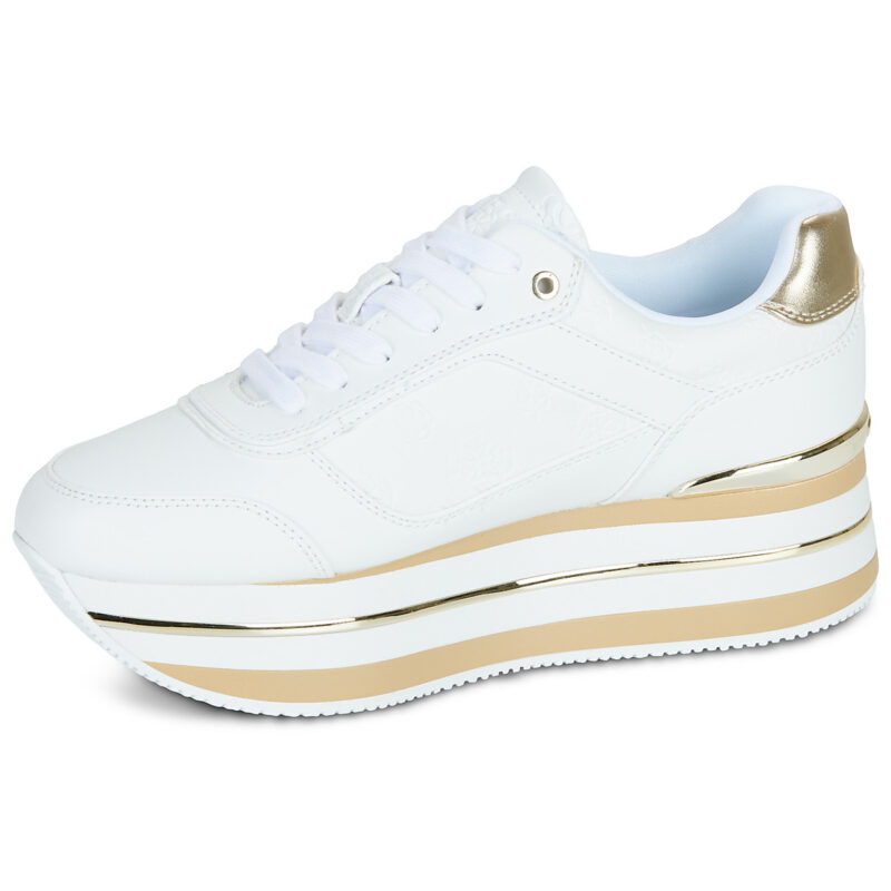 Guess HANSIN4 Bianco Sneakers basse Donna - 4