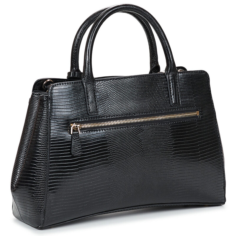 Donna Guess LEONA MULTI COMP SATCHEL Nero Borsetta Donna - 2