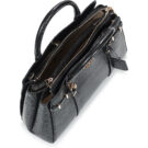 Donna Guess LEONA MULTI COMP SATCHEL Nero Borsetta Donna - 5