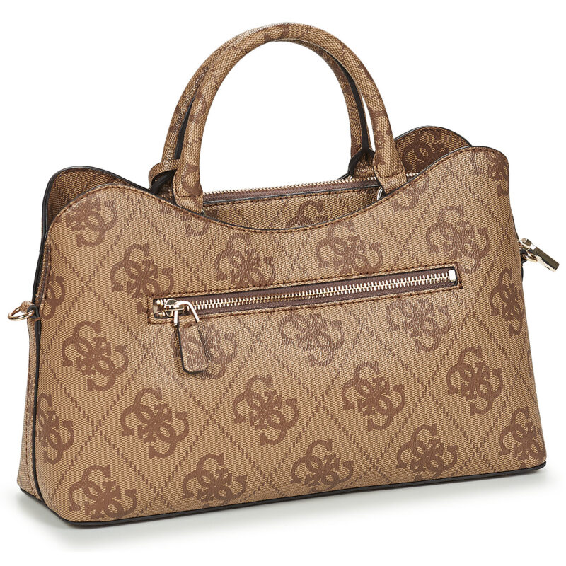 Donna Guess JANIE LOGO GIRLFRIEND SATCHEL Marrone Borsetta Donna - 2