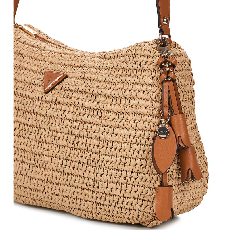 Guess OFELIA HOBO SHOULDER BAG Beige Borse a spalla Donna - 4