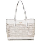 Guess LETTY 2 IN 1 TOTE Bianco Borse Shopping Donna - 1