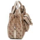 Donna Guess JESSA GIRLFRIEND SATCHEL Beige Borsetta Donna - 3