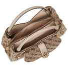 Donna Guess JESSA GIRLFRIEND SATCHEL Beige Borsetta Donna - 5