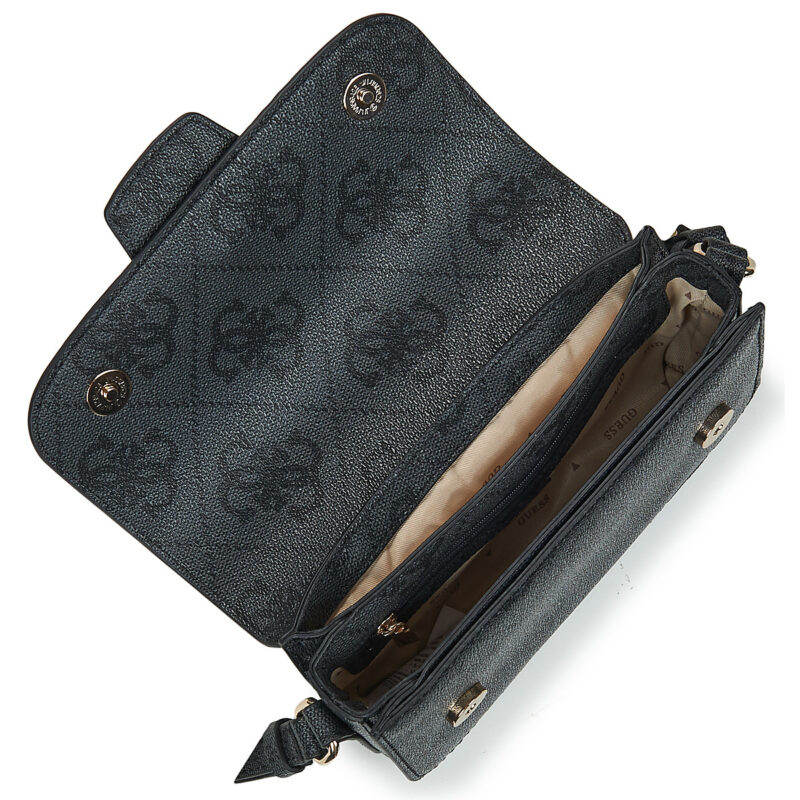 Guess JANIE LOGO CONVERTIBLE XBODY Nero Borsa a tracolla Donna - 5