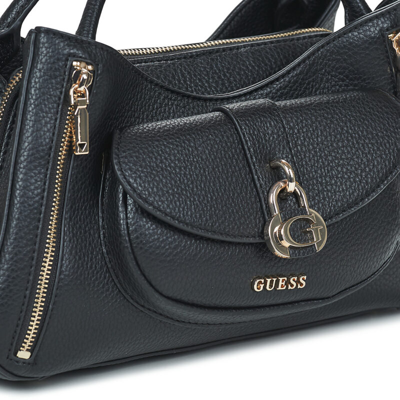 Donna Guess JESSA GIRLFRIEND SATCHEL Nero Borsetta Donna - 4