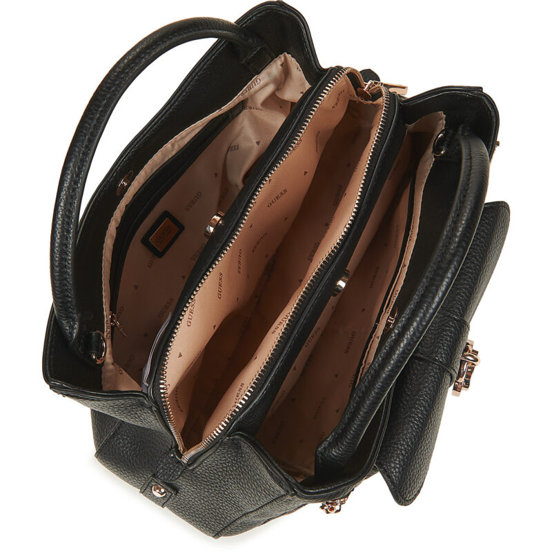Donna Guess JESSA GIRLFRIEND SATCHEL Nero Borsetta Donna - 5