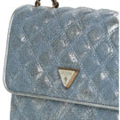Guess GIULLY II COMP FLAP Blu Borsa a tracolla Donna - 4