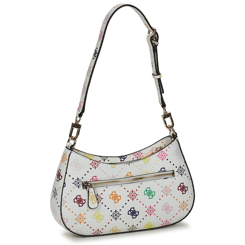 Guess EMELIE LOGO TOP ZIP Bianco Borse a spalla Donna - 2