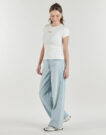 T-shirt Guess GJ SS CN RIB EMBRO Bianco T-shirt maniche corte Donna - 3