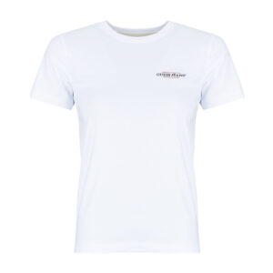 T-shirt  Guess  GJ SS CN SLIM MINI AMERICA  Bianco -  T-shirt maniche corte Donna