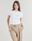 T-shirt Guess GJ SS CN SLIM MINI AMERICA Bianco T-shirt maniche corte Donna - 2
