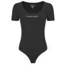 Body Guess GJ SL BODYSUIT Nero Body Donna - 1