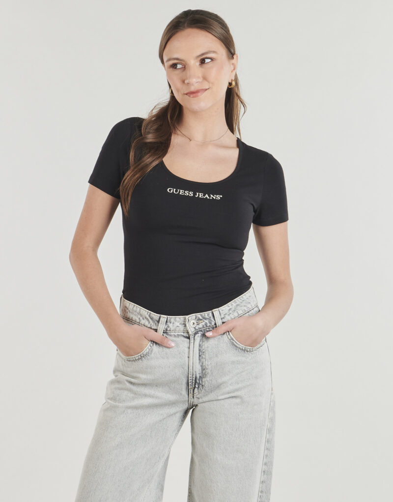 Body Guess GJ SL BODYSUIT Nero Body Donna - 2