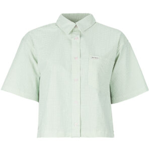 Camicia  Guess  GJ SS BOXY SHIRT  Verde -  Camicie Donna