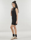 Abito corto Guess JASMINE SLEEVELESS Nero Abiti corti Donna - 3