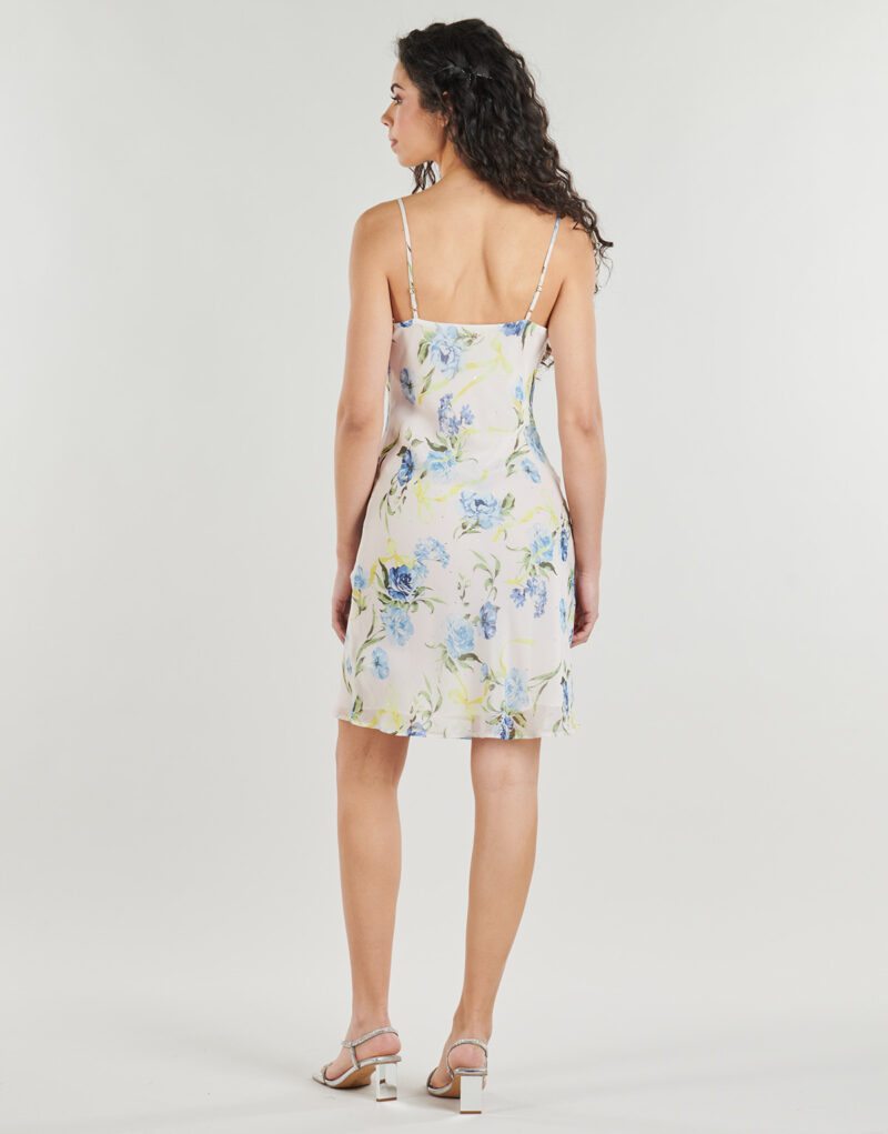 Abito corto Guess SL LINDA MINI SLIP DRESS Multicolore Abiti corti Donna - 4