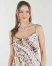 Abito Guess AKILINA DRESS Multicolore Abiti Lunghi Donna - 5