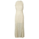 Kleiden Guess NEUES LIZA Beige Langes Kleid Damen - 1