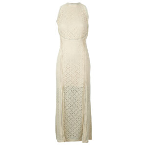Abito   Guess  NEW LIZA  Beige -   Abiti Lunghi Donna