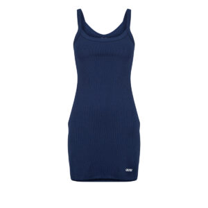 Abito corto  Guess  STELLA RIB SHORT  Marine -  Abiti corti Donna