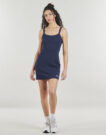 Abito corto Guess STELLA RIB SHORT Marine Abiti corti Donna - 2