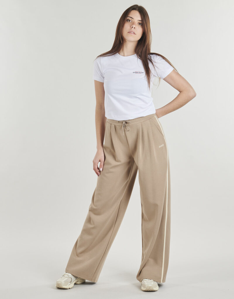 Sport-Hose Guess JASMINE WIDE LEG Beige Sport-Hose Damen - 2