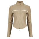 Giacca Sportiva Guess JASMINE FULL ZIP SWEATSHIRT Beige Giacche Sportive Donna - 1