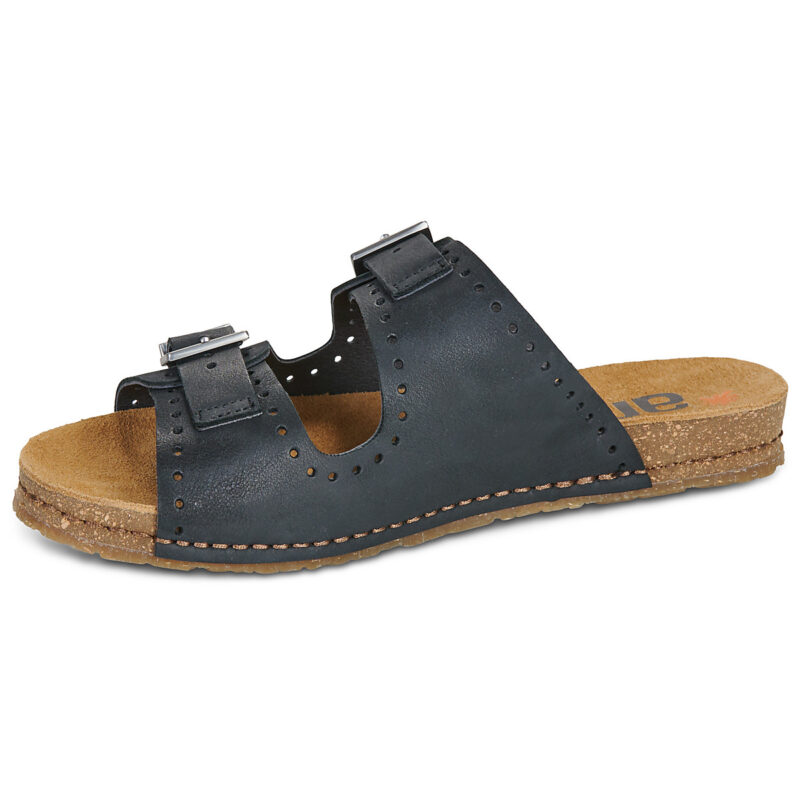 Art CRETA Black Slipper Woman - 4