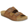 ART CRETA Brown Women's Slippers