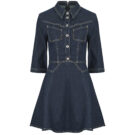 Short dress Morgan REXAS Blue Short Dresses Women - 1