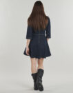 Short dress Morgan REXAS Blue Short Dresses Women - 4