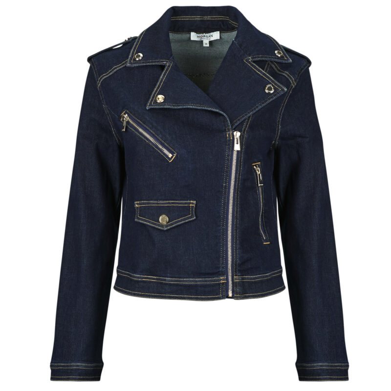 Giacca in jeans Morgan YSOUBIA Blu Giacche in jeans Donna - 1