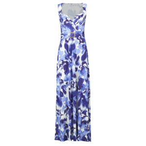 Abito   Morgan  RKLASS  Blu -   Abiti Lunghi Donna