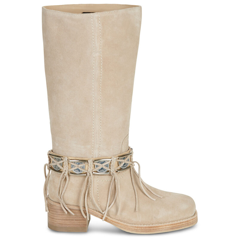 Bronx Ky-ley Beige Stivali con tacco Donna - 2