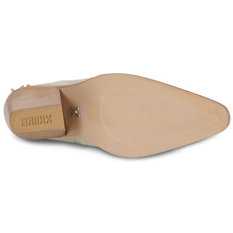 Bronx New-kole Beige Damen-Ankle-Boots - 7