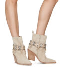 Bronx New-kole Beige Damen-Ankle-Boots - 8